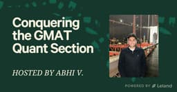 Conquering the GMAT Quant Section | 715 GMAT FE (86 Q) Scorer
