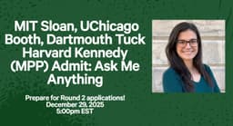 MBA / MPP R2 Ask Me Anything