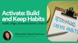 Activate: Build and Keep Habits 