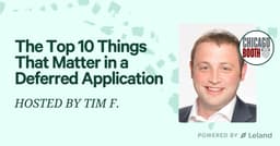 The Top 10 Things That Matter in a Deferred Application