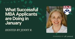 What Successful MBA Applicants are Doing in January