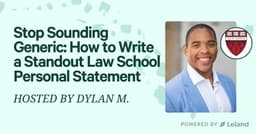 Stop Sounding Generic: How to Write a Standout Law School Personal Statement