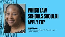 Which law schools should I apply to?