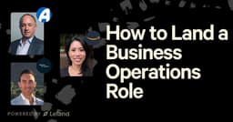 How to Land a Business Operations Role