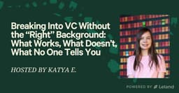 Breaking Into VC Without the “Right” Background: What Works, What Doesn’t, What No One Tells You