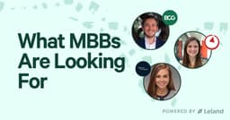 What MBBs Are Looking For