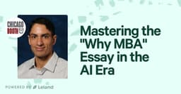Mastering the "Why MBA" Essay in the AI Era