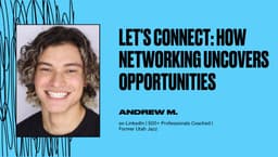 Let's Connect: How Networking Uncovers Opportunities 