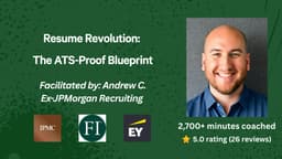 Resume Revolution: The ATS-Proof Blueprint