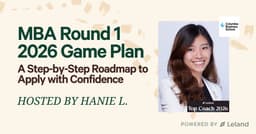 MBA Round 1 2026 Game Plan: How to Start Now and Avoid the Summer Crunch