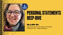 Personal Statements Deep-Dive