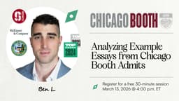 Analyzing Example Essays from Chicago Booth Admits