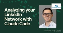 Analyzing your LinkedIn Network with Claude Code