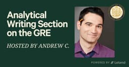 Analytical Writing Section on the GRE