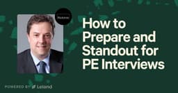 How to Prepare and Standout for PE Interviews