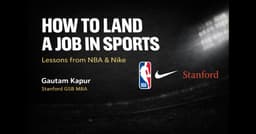 How to Break Into the Sports Industry: Lessons from the NBA & Nike