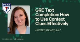 GRE Text Completion: How to Use Context Clues Effectively
