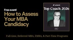 🎓How to Assess Your MBA Candidacy