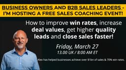 The six steps to sales success - for business owners & SME sellers.