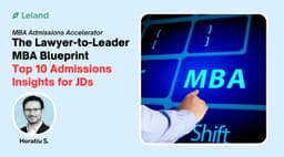 The Lawyer-to-Leader MBA Blueprint: Top 10 Admissions Insights for JDs