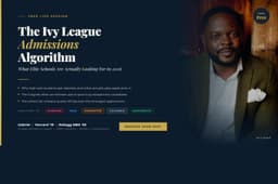 The Ivy League Admissions Algorithm | What T20 Schools Are Actually Looking For