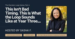 This Isn't Bad Timing. This Is What the Loop Sounds Like at Year Three...