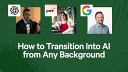 How to Transition Into AI from Any Background
