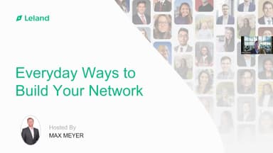 Everyday Ways to Build Your Network
