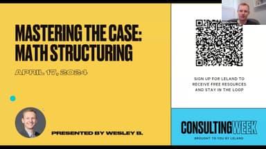 Master the Case: How to Structure Your Math