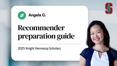 2025 Knight Hennessy Scholars - Rec Template