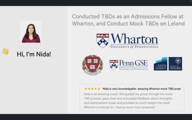 Introduction: The Wharton TBD