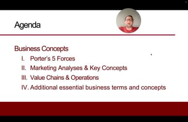 Consulting Key Business Concepts & Terms