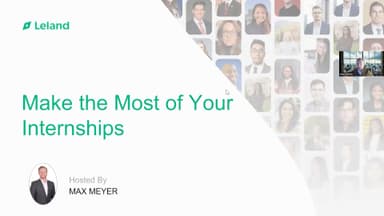 Make the Most of Your Internships