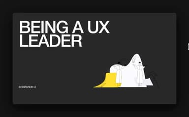 Being a UX Leader