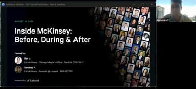 Inside McKinsey: Before, During & After with 2 McKinsey Alumni