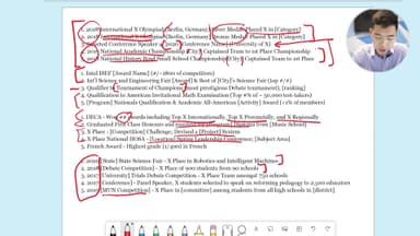 Awards & Honors: Example & Analysis