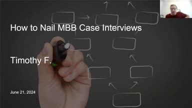 How to Nail Your MBB Case Interview