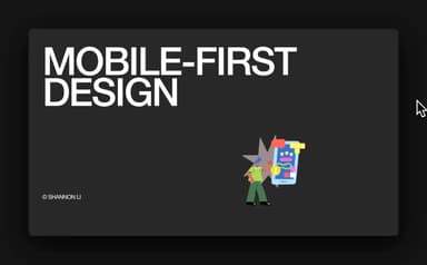 Mobile-First Design