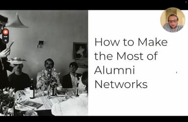 Making the Most of Alumni Networks