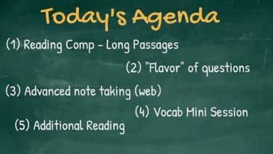 GRE Reading Comprehension