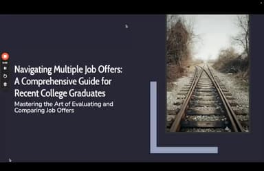 Navigating Multiple Job Offers