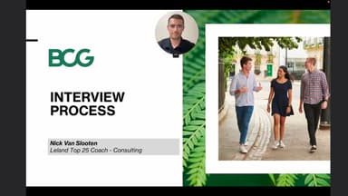 The BCG Interview Process