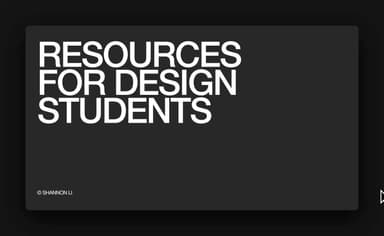 Resources for Design Students