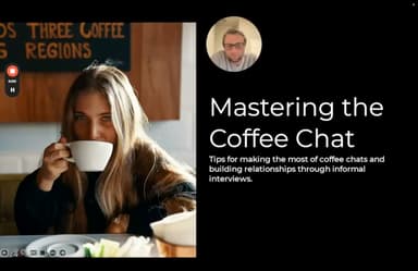 Mastering the Coffee Chat: Informational Interview Tips