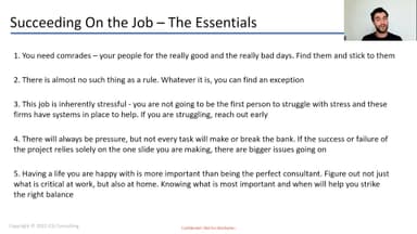 Thriving in Consulting: Key Tips