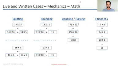 Case Math: Shortcuts & Strategies