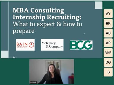 How to Prep for MBB Internship Recruiting (1st-Year MBAs)