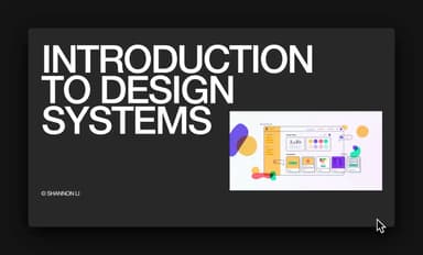 Intro to Design Systems