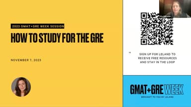 How to Study for the GRE