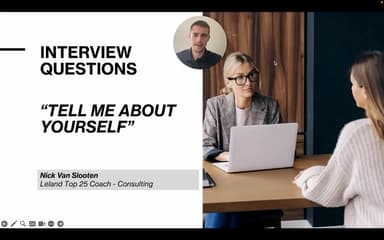 How to Answer the "Tell Me About Yourself" Question